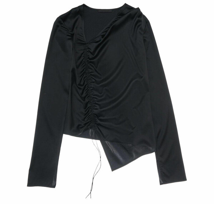 svart blus
