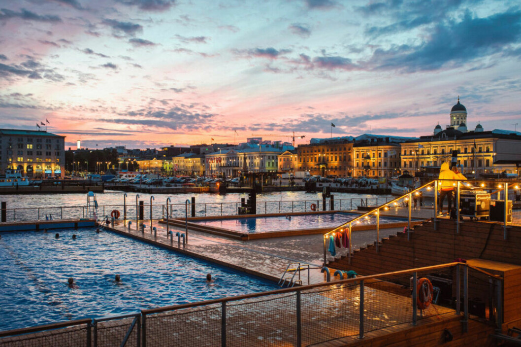 Allas sea pool. Allas sea pool i Helsingfors