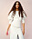 Helvit outfit i form av en vit klänning från Isabel Marant