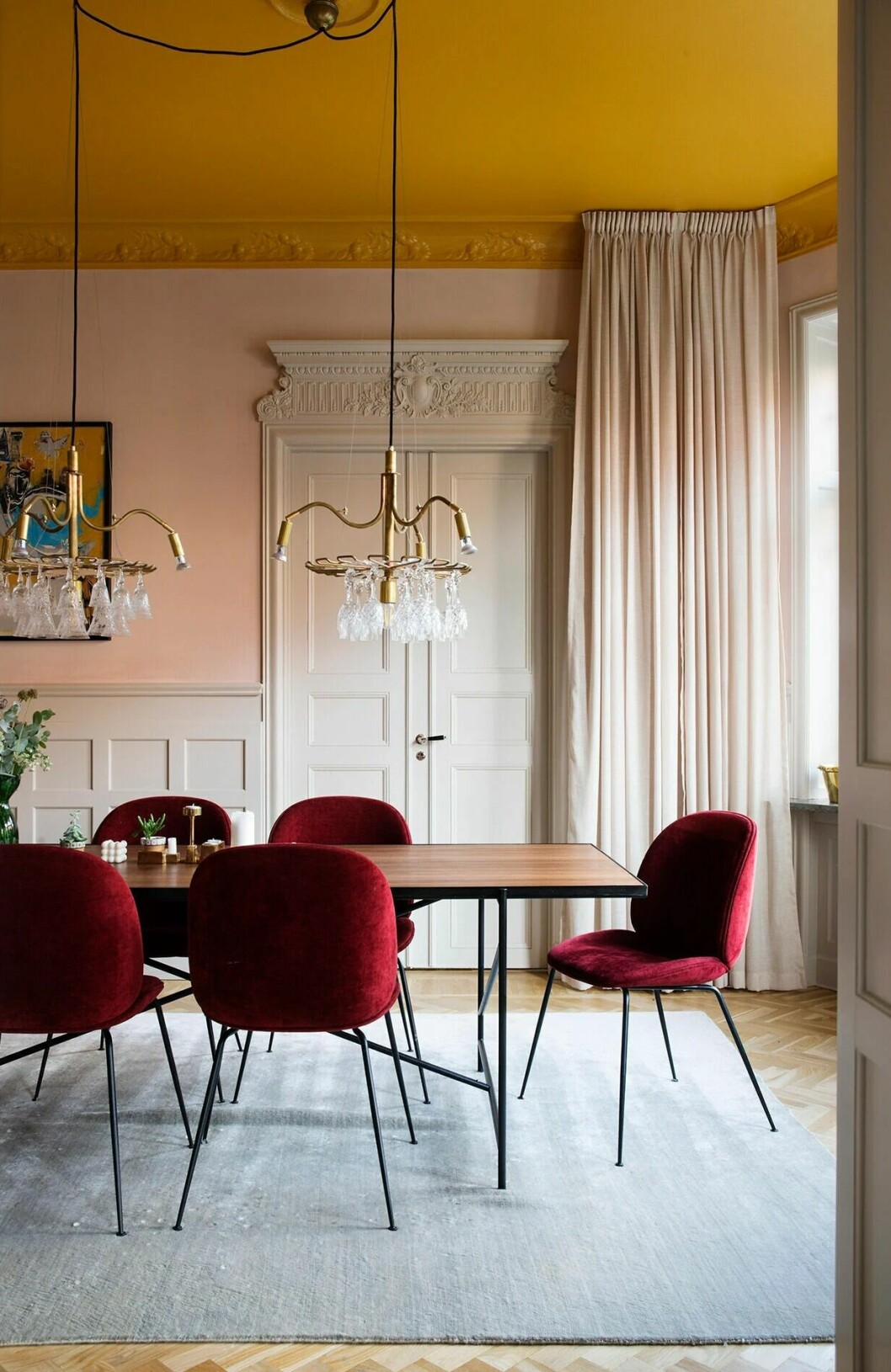 matsal hemma hos carina och erik berg i vasastan