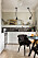 Stolarna i köket har tidigare stått på Pajala vårdcentral och såldes vid en renovering