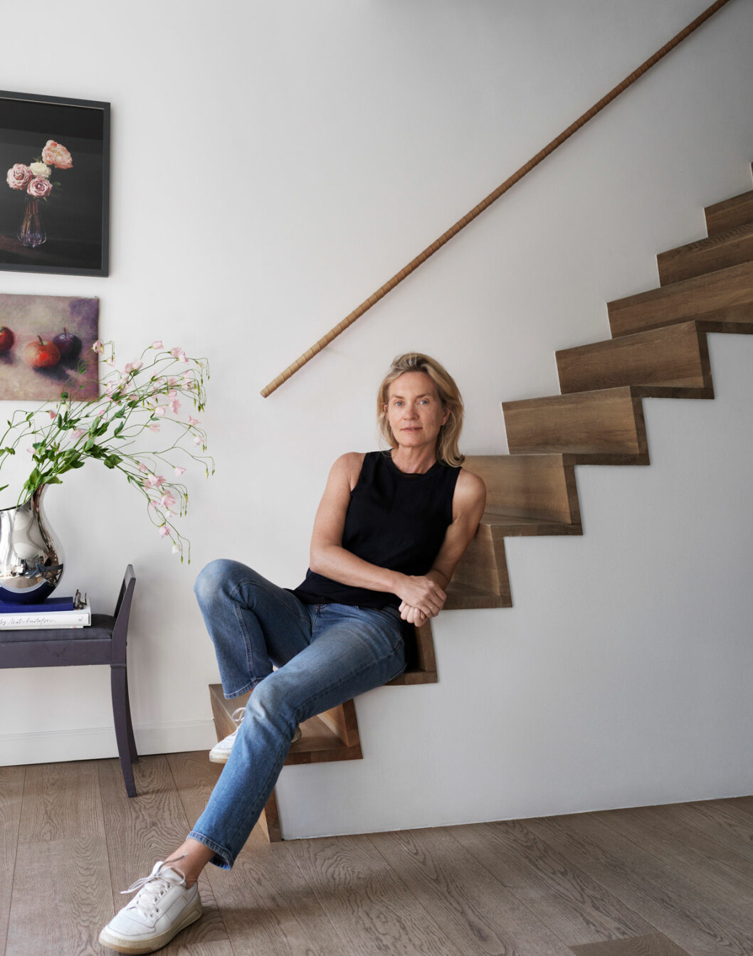 Hemma hos Mia Lagerman Köpenhamn porträtt Mia