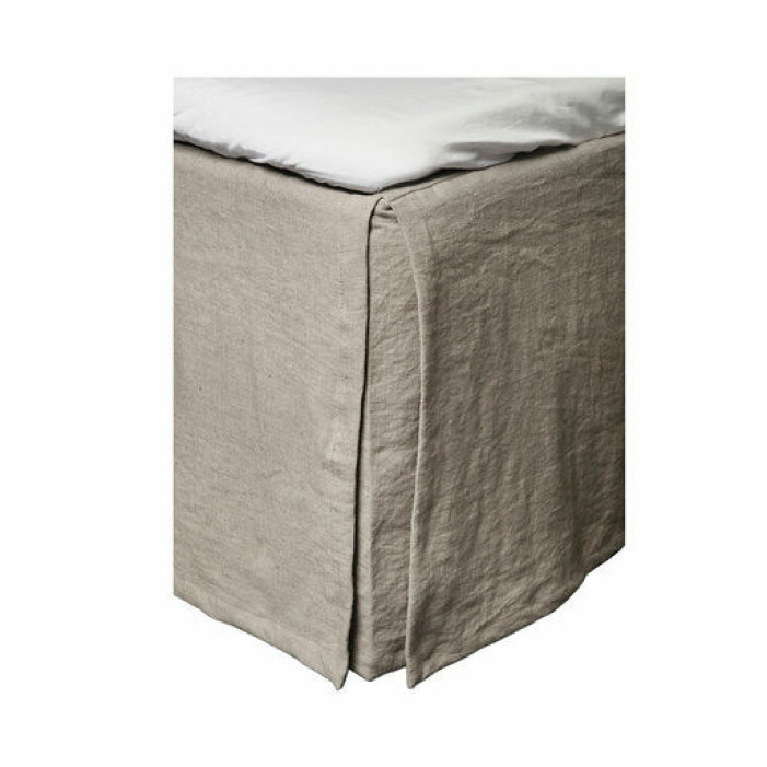 beige sängkappa