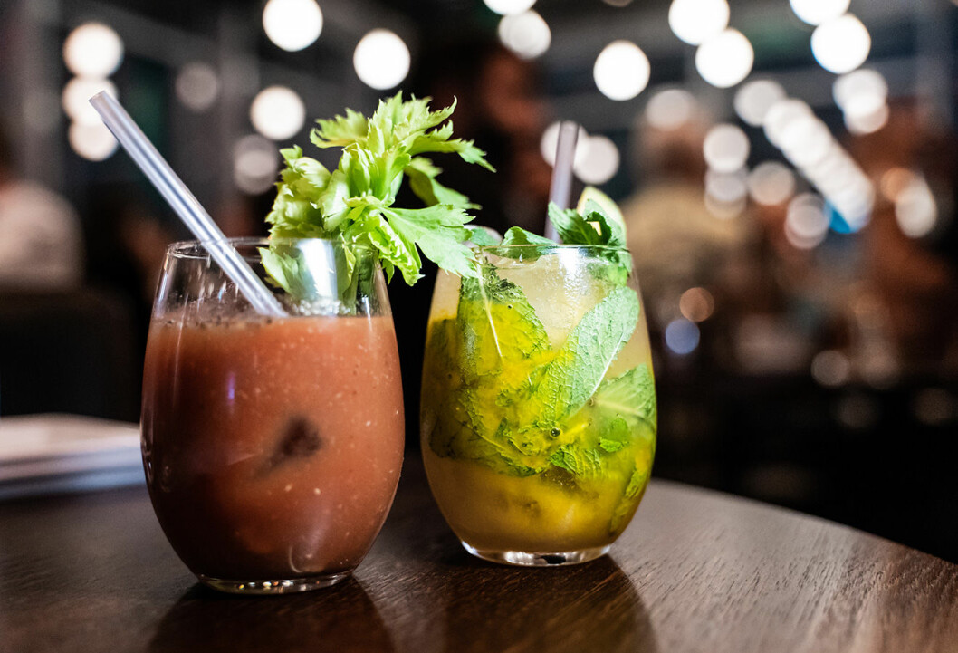 Varför inte beställa in en Bloody Heaven som fördrink innan maten? Varför inte beställa in en Bloody Heaven som fördrink innan maten?
