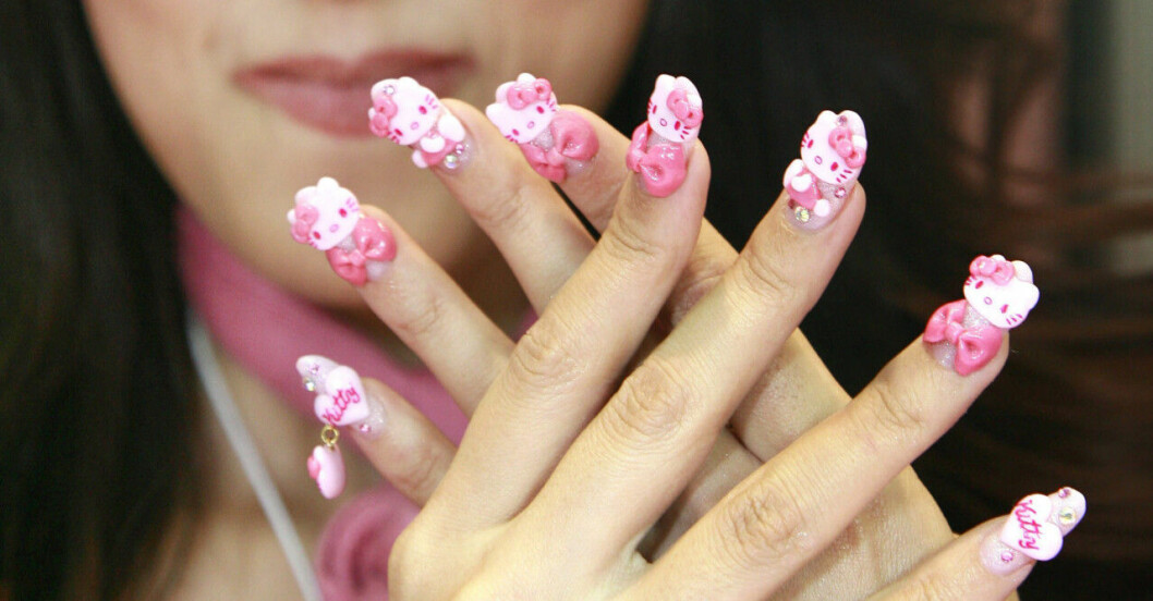 hello kitty naglar