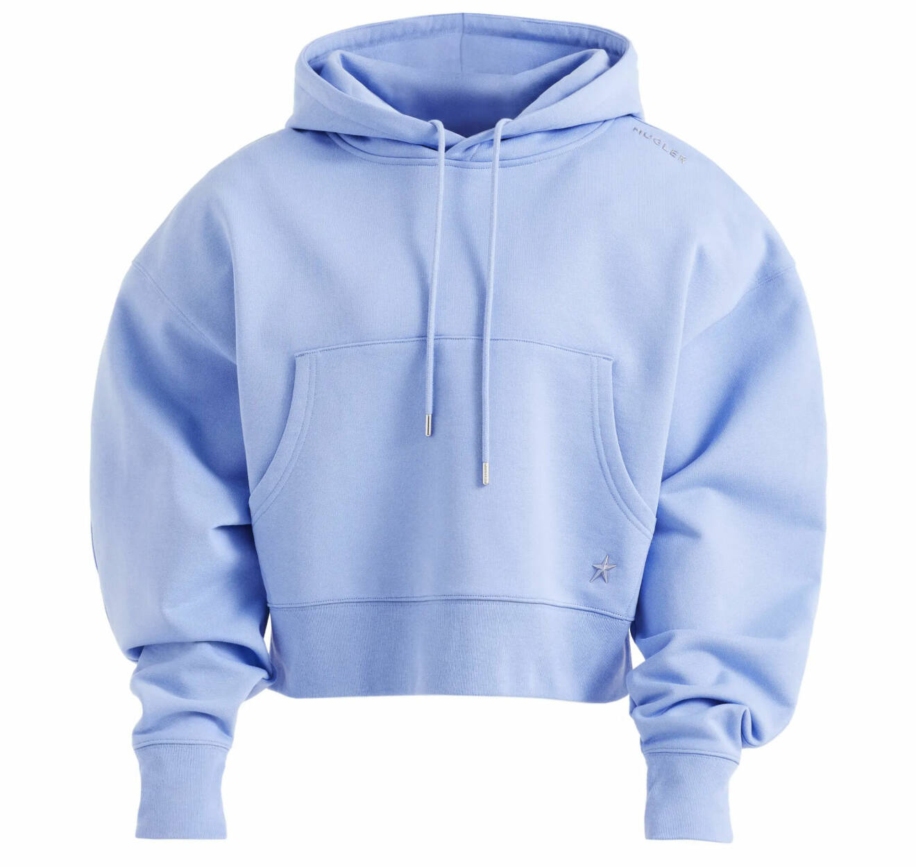 ljusblå hoodie från hm