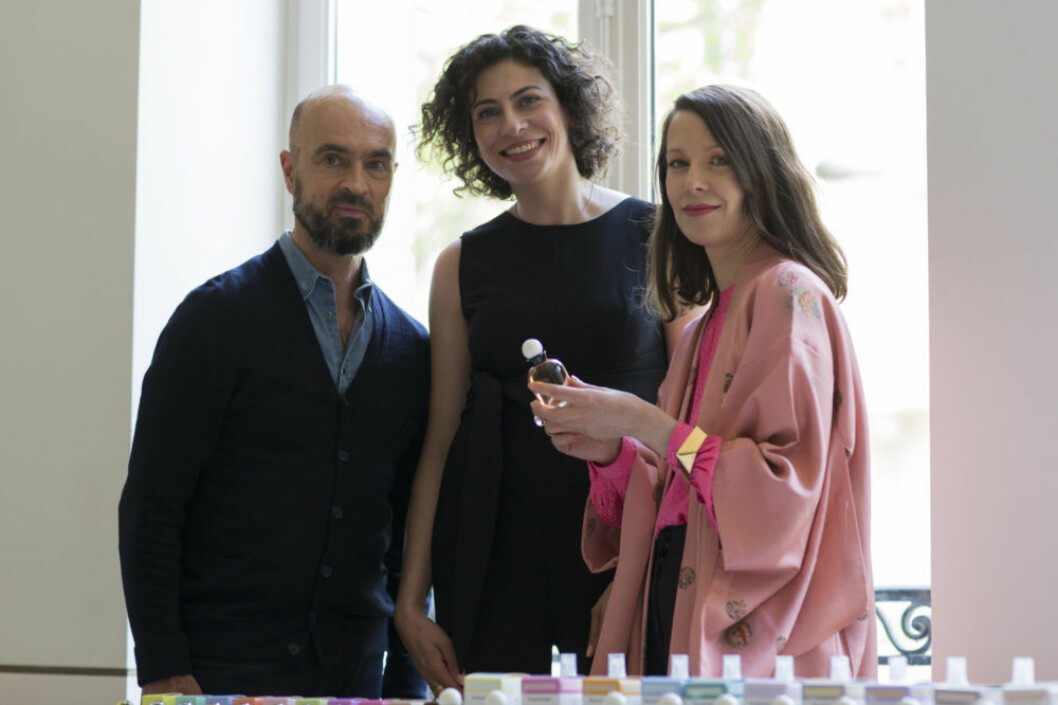 Olivier Peschaux, Nisrine Grillié och Sara Wallander