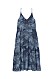 H&M x Desmond & Dempsey sommarkollektion 2020: bla klänning