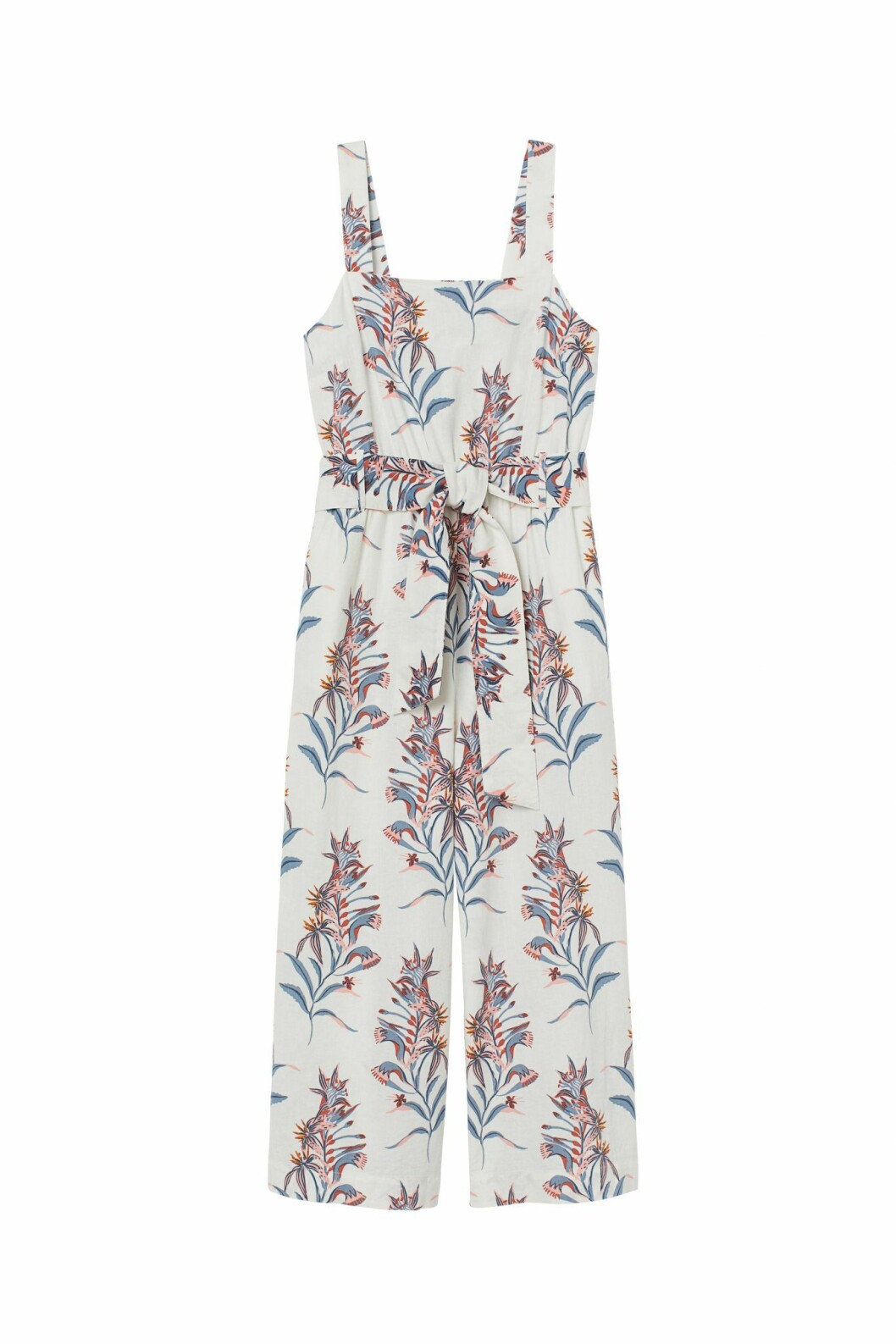 H&M x Desmond & Dempsey sommarkollektion 2020: ljus byxdress