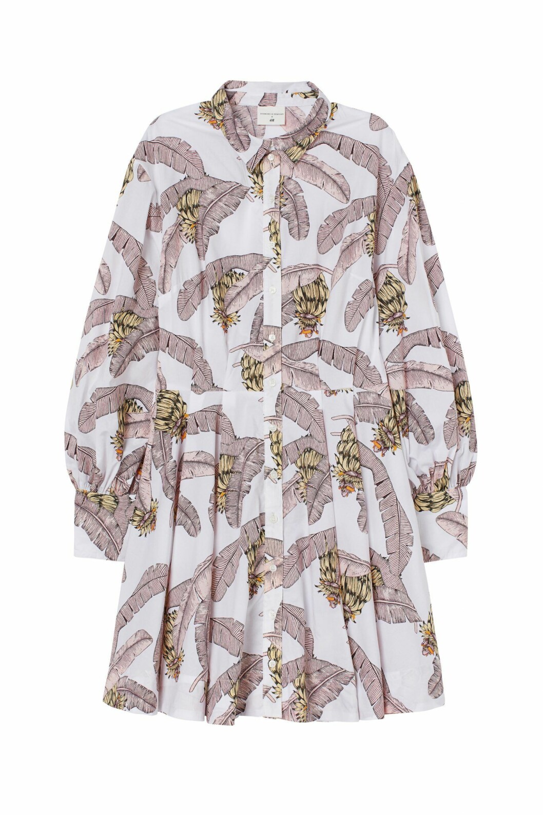 H&M x Desmond & Dempsey sommarkollektion 2020: skjortklänning