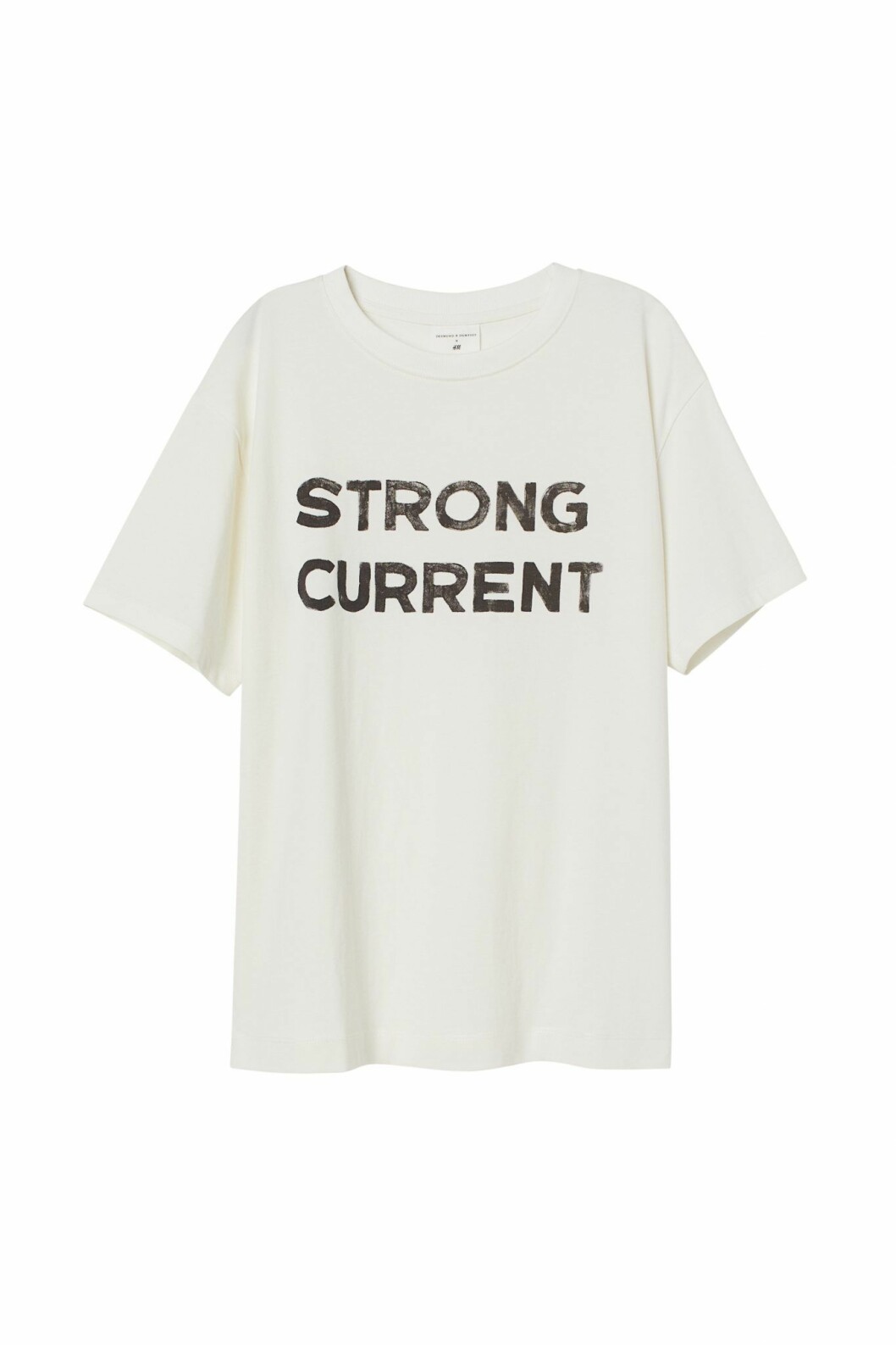 H&M x Desmond & Dempsey sommarkollektion 2020: Vit t-shirt