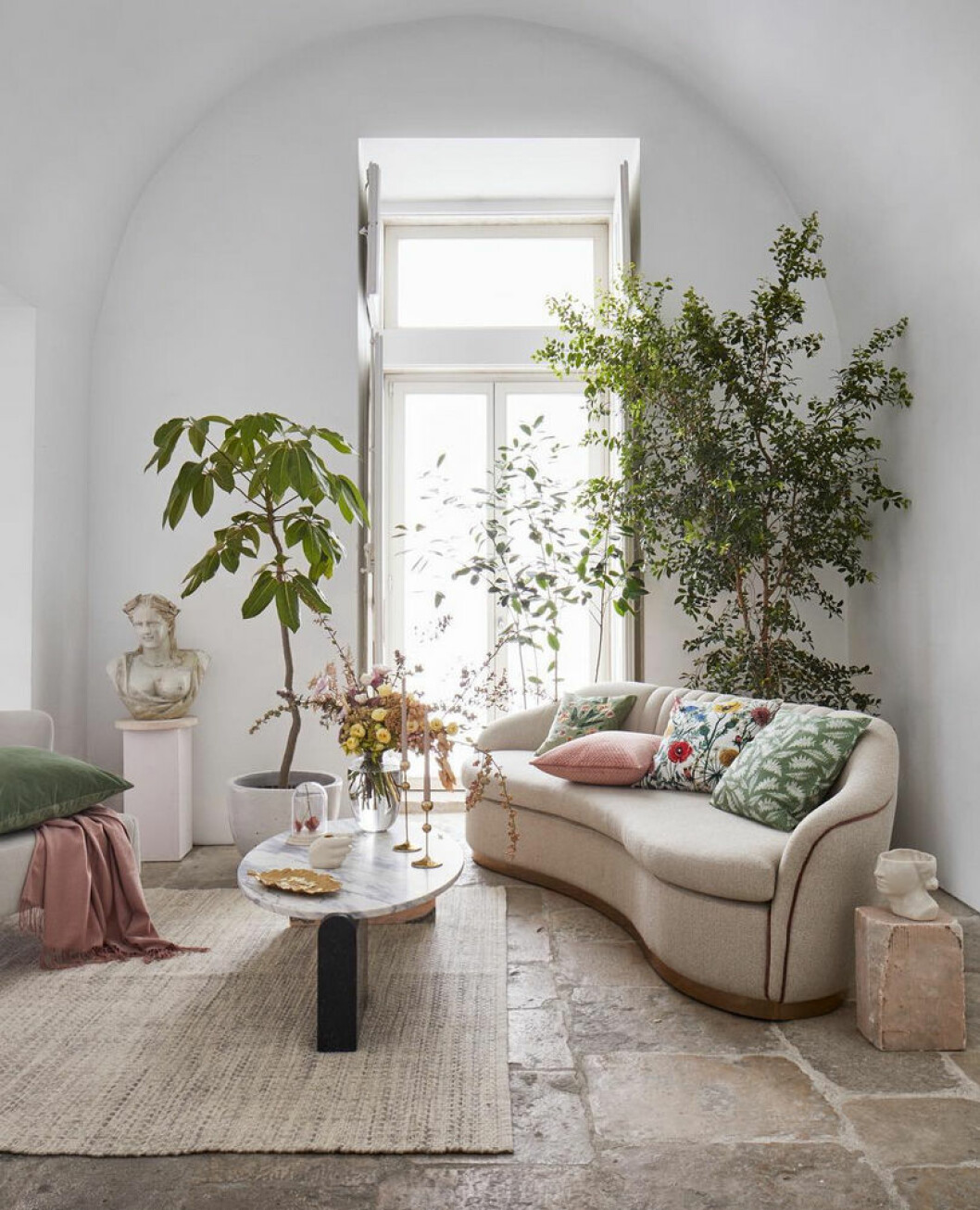 Foto: H&M Home Skulpturala former inom inredningen är en trend vi ser 2019, enligt trendspaningen från Formex.