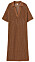 brun virkad klänning från H&amp;M.