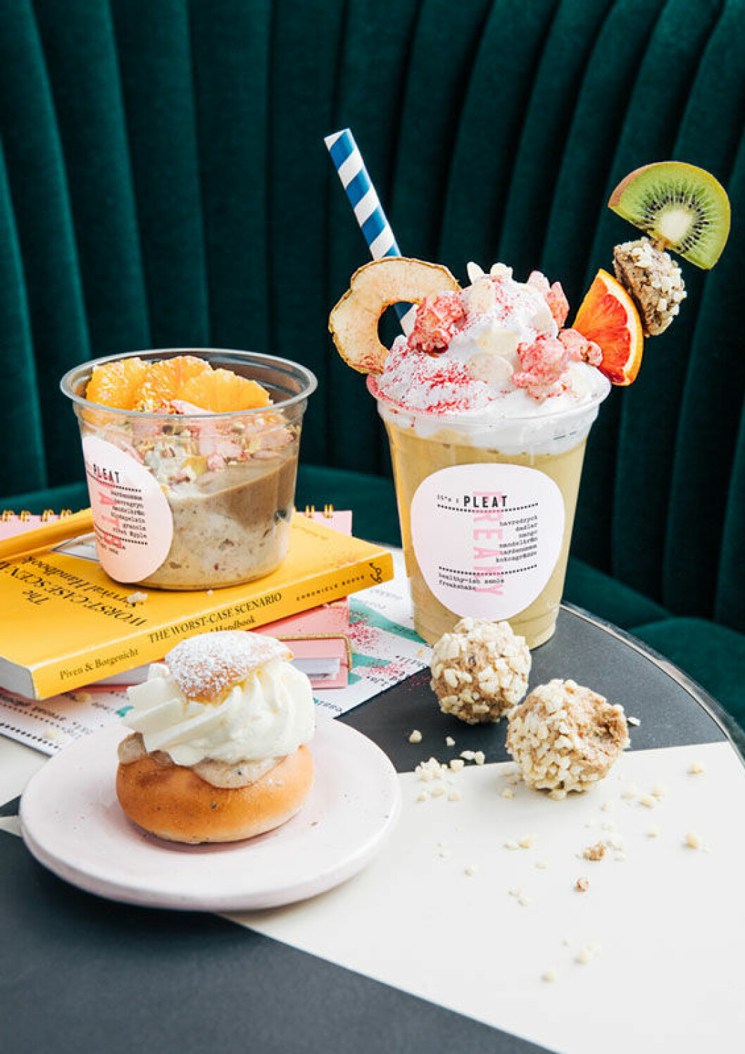 H&M:s kafé It's pleat lanserar en kollektion med semlor.