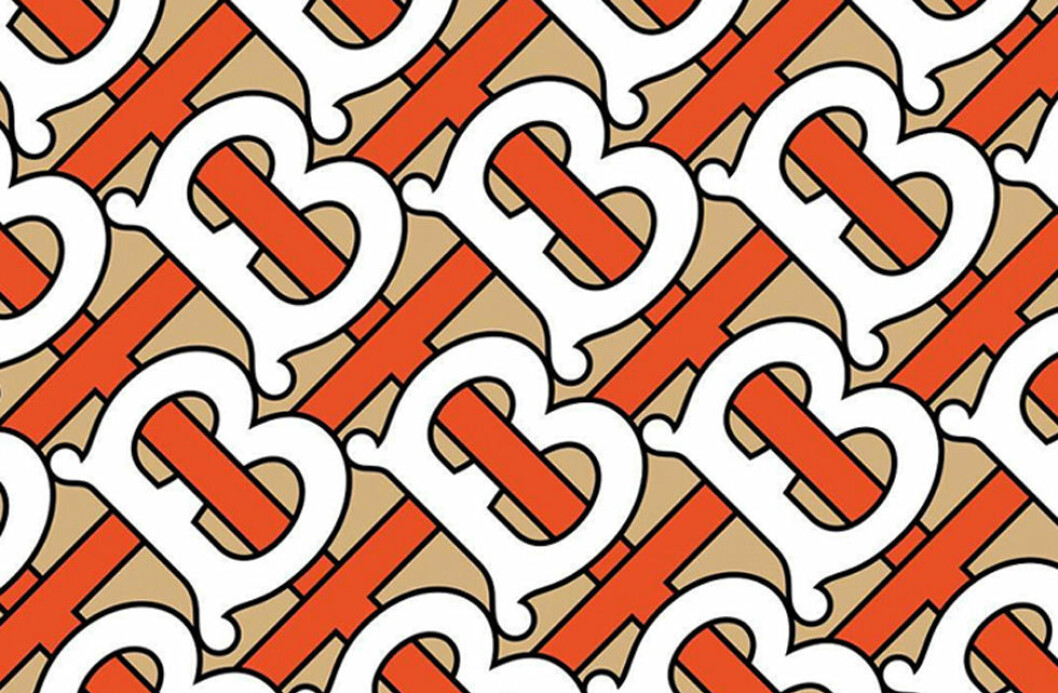 Wow, så fint! Ett nytt logomönster har den legendariska formgivaren Peter Saville gjort för Burberry. Burberry ny logo