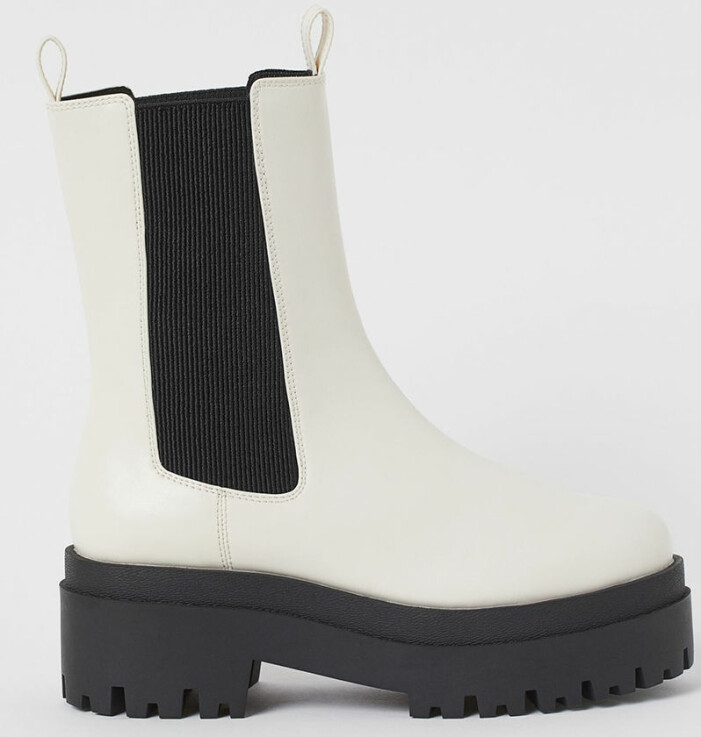 höga chelseaboots hm