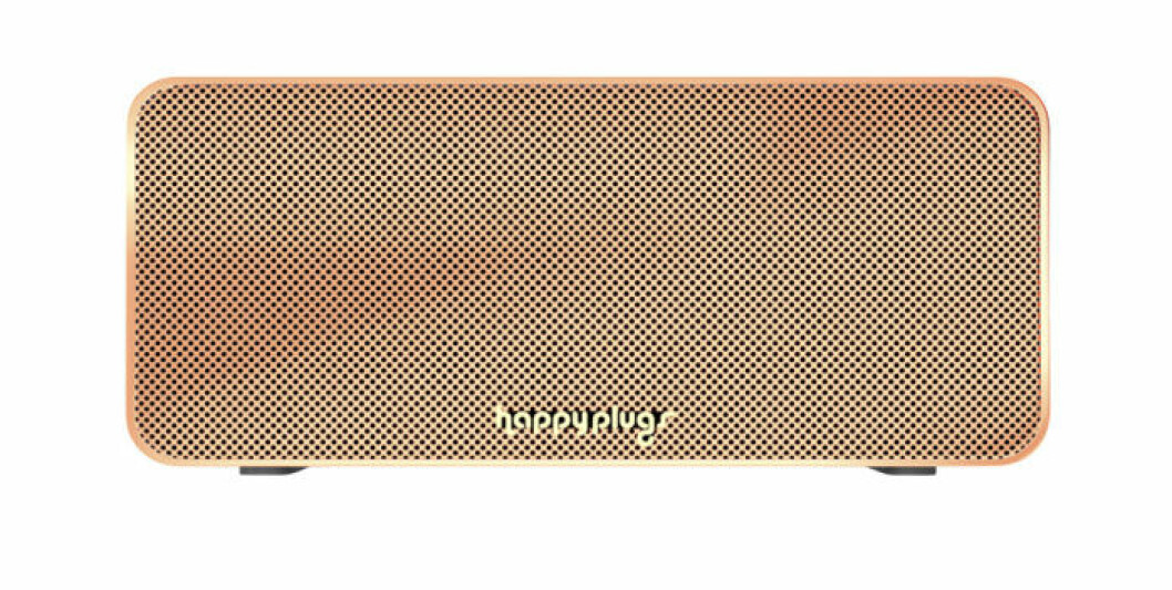 Orange högtalare