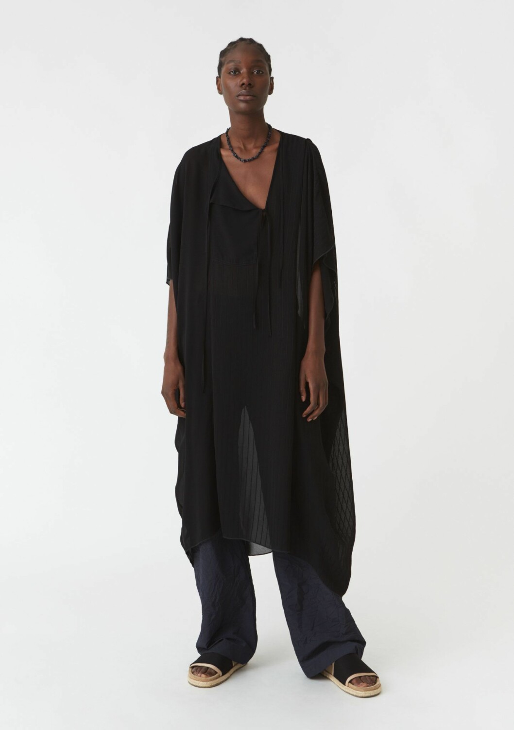 Hope svart kaftan – Chant Bamboo Kaftan