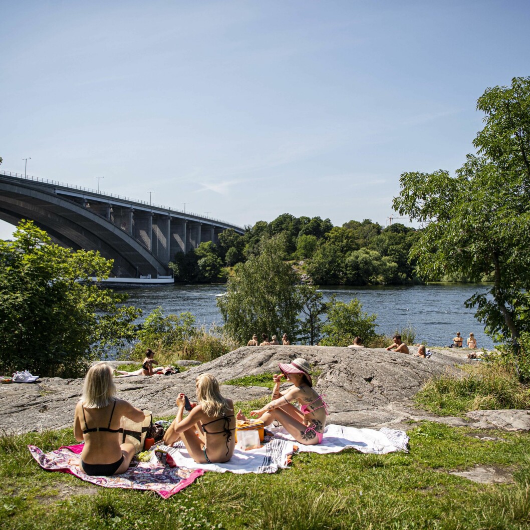Badplatser i Stockholm