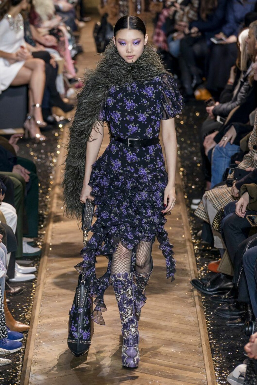 Michel Kors Michael Kors aw 19 blommig klänning