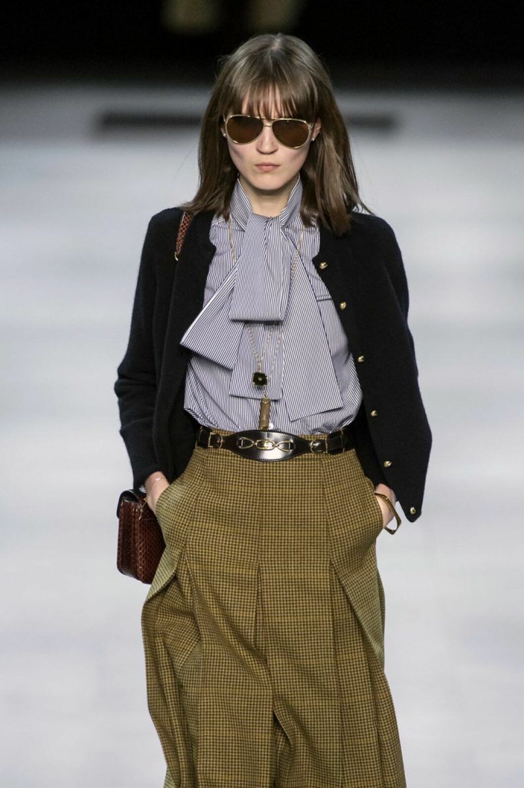 Celine Celine aw 19 knytblus