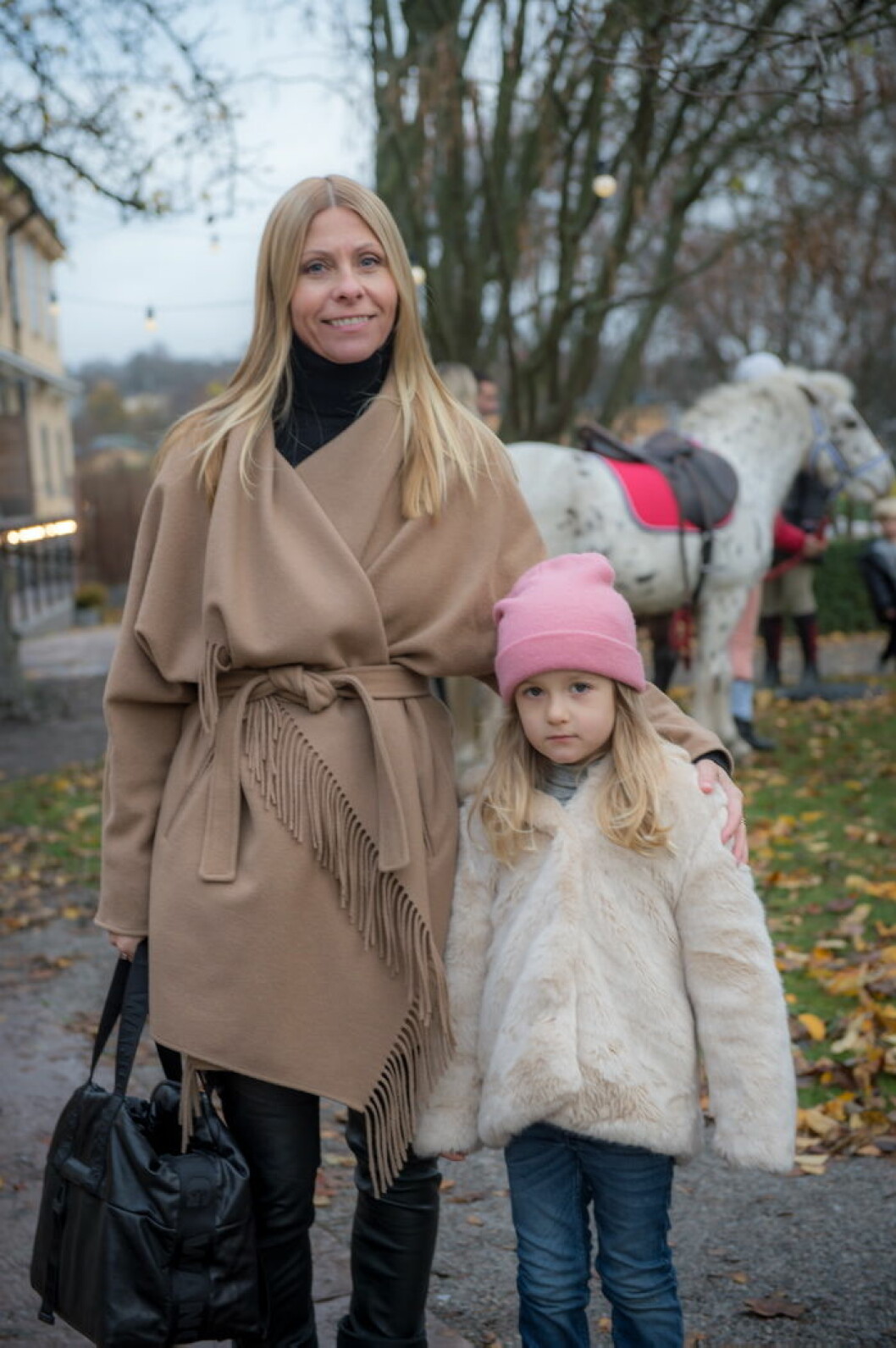 Petra Buchinger med dotter. Petra Buchinger med dotter.