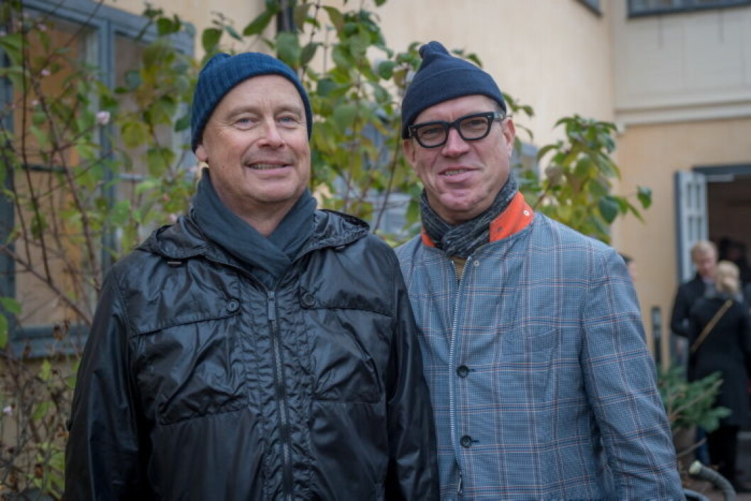 Göran Ahlsén och Magnus Erland. Göran Ahlsén och Magnus Erland.
