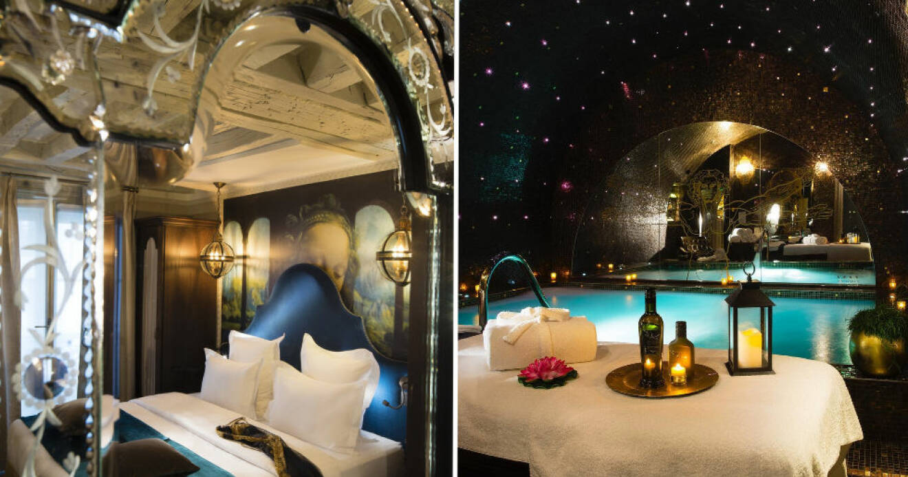 mysigt spahotell Hotel Da Vinci för romantisk weekend i Paris