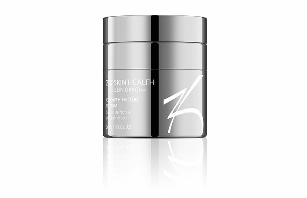 ZO Skin Health Growth Factor Serum bidrar till att återupprätta hudens funktionalitet, elasticitet och förbättrar ojämn hudton.