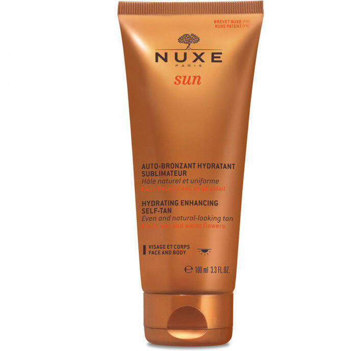 Hydrating Enhancing Self Tan Face&Body från Nuxe är bra brun utan sol för både ansikte och kropp. Klicka på bilden och kom direkt till produkten. HYDRATING ENHANCING SELF TAN FACE&BODY, NUXE brun utan sol ansikte