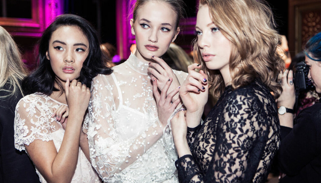 Backstage på Stockholm Fashion week: Rodebjer, House of Dagmar, Ida Sjöstedt, Stylein m fl