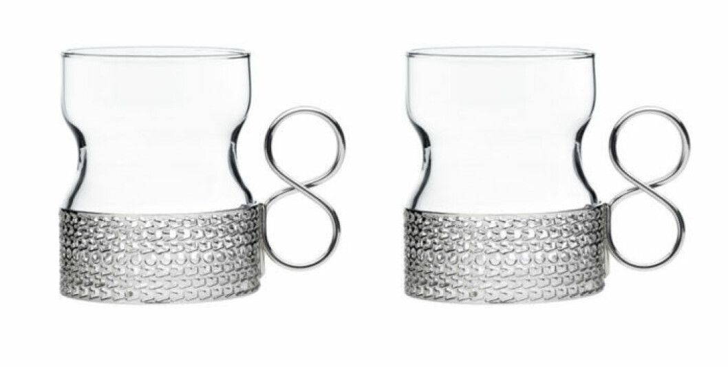 Iittalas glas Tsaikka har uppgraderats med ett skydd som gör att du kan dricka varm glögg ur dem.
