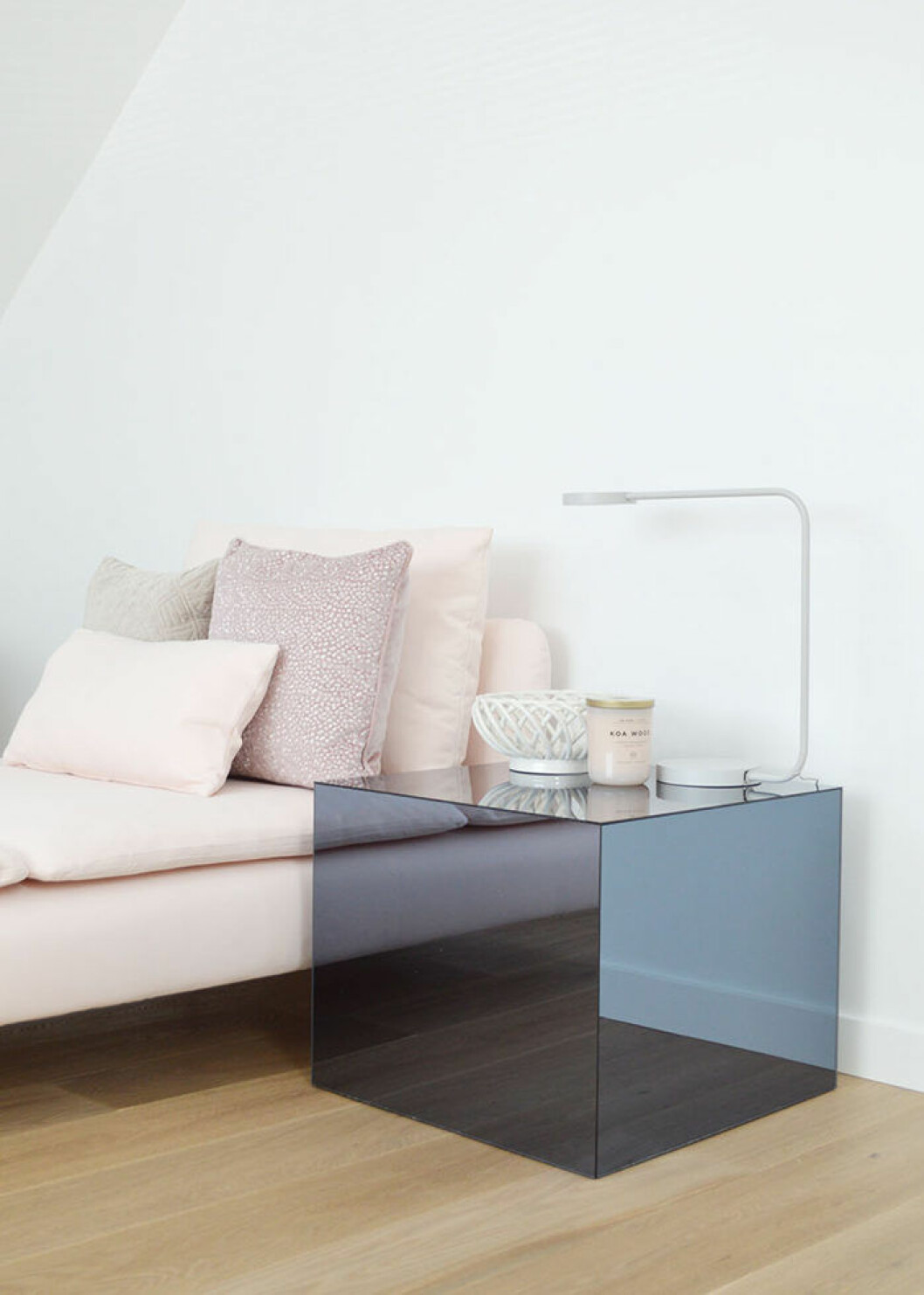 Foto: Kristina Steinmetz/Ich Designer Ikea hacks – DIY spegelkub med färg