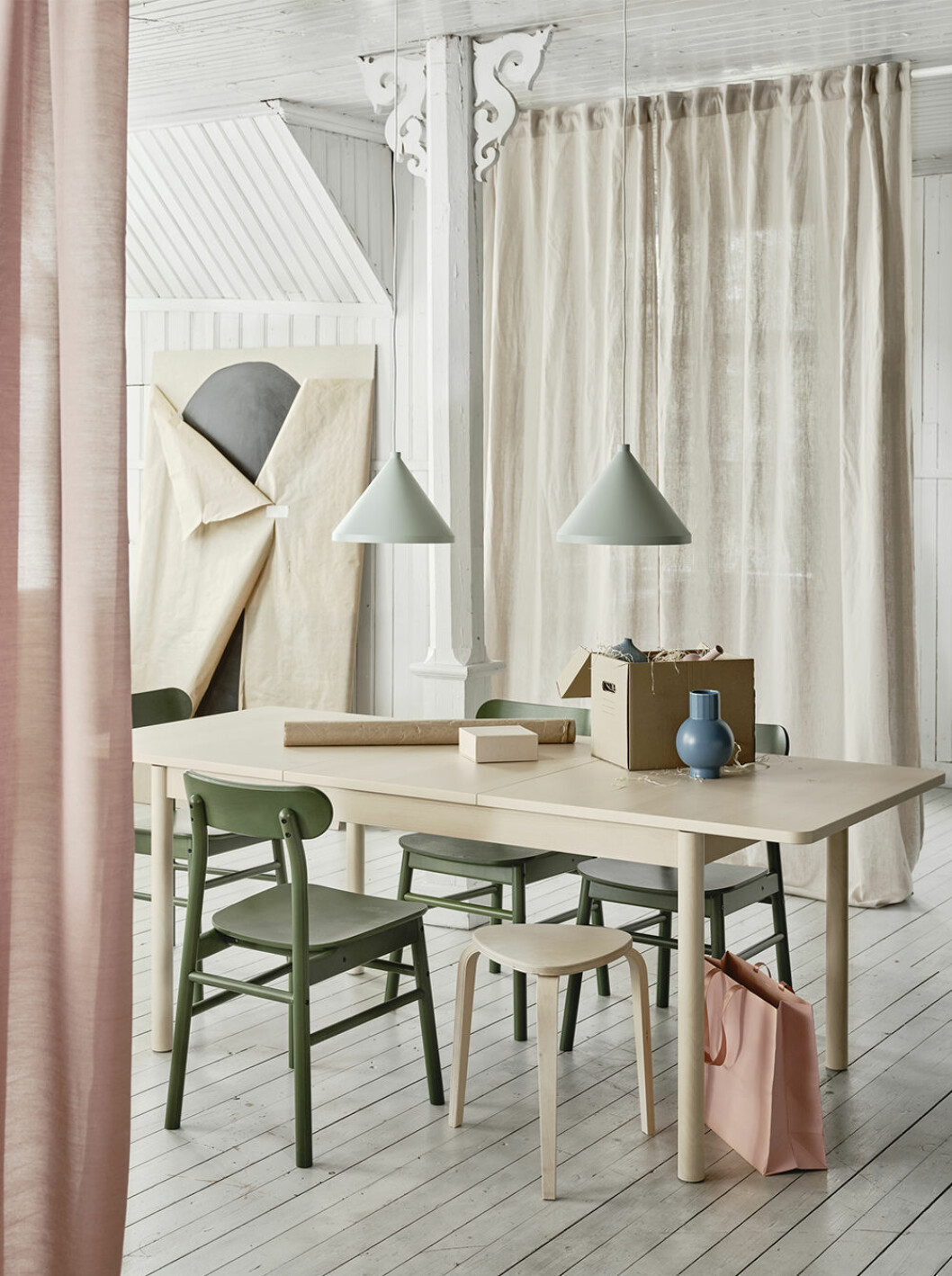 Ikeas nya köksbord Rönninge är ett förlängningsbart bord