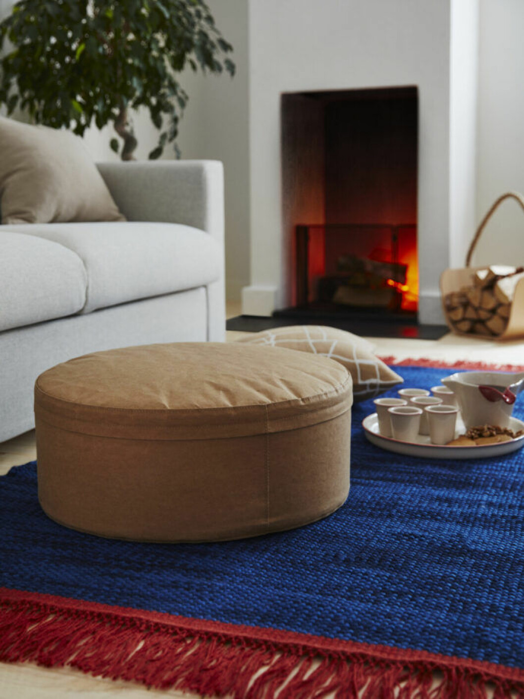 Sittkudde från Ikeas vinter- och julkollektion 2019