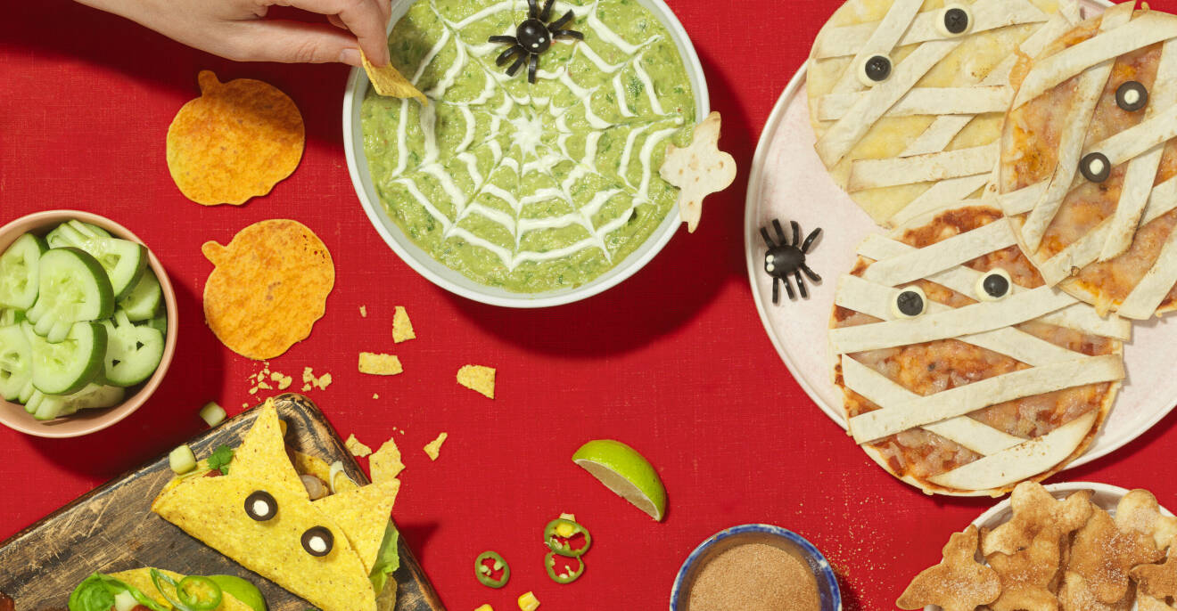 Bjud på skrämmande goda Halloween-tacos