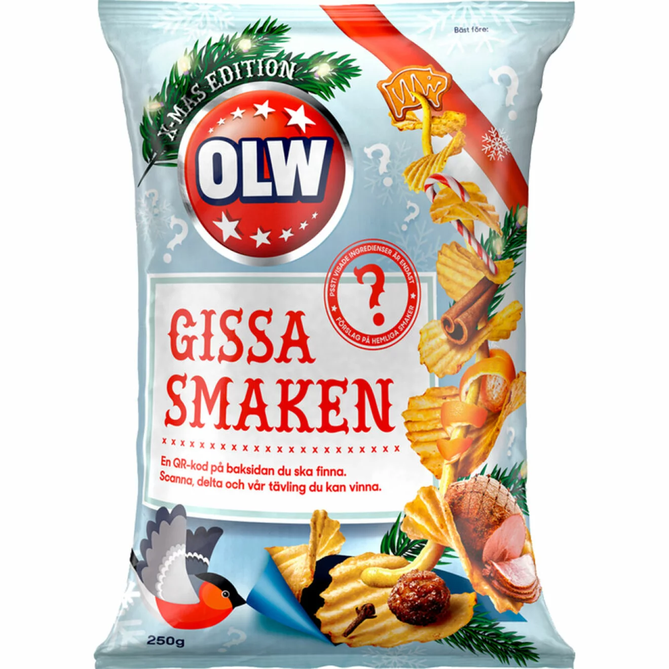 OLW:s limited edition chips – vad smakar de egentligen? Gissa och vinn mera snacks!