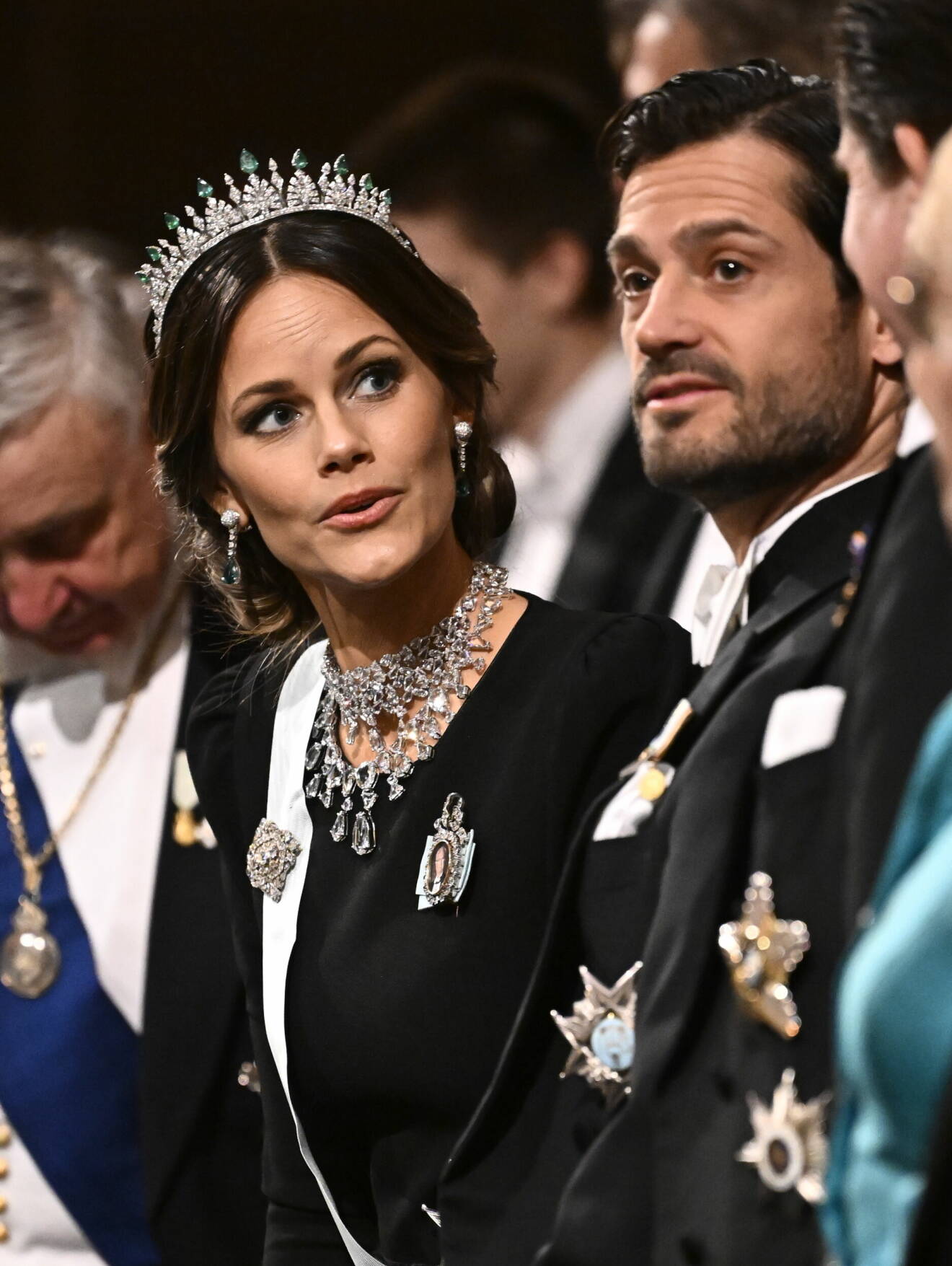 Prinsessan Sofia halsband Nobel 2023