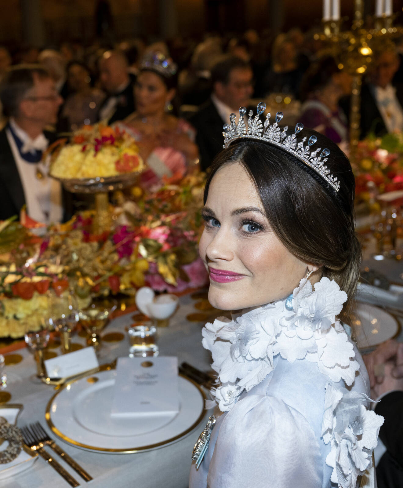 Prinsessan Sofias privata diadem vid Nobelfesten 2022