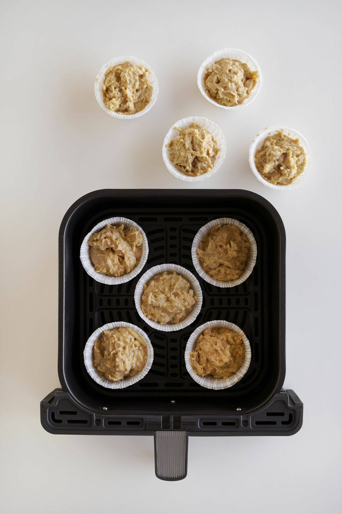 Steg 4 – grädda muffins i ca 22 minuter
