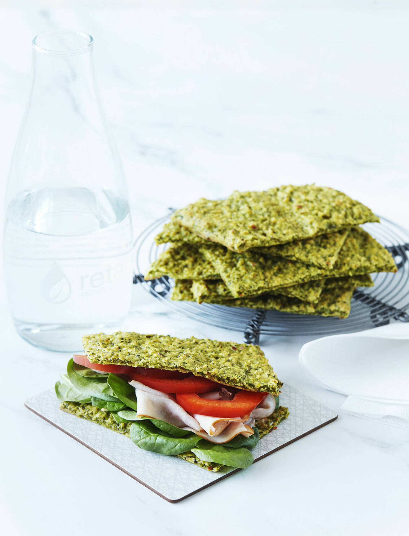 Baka ditt eget glutenfria smörgåsbröd med broccoli