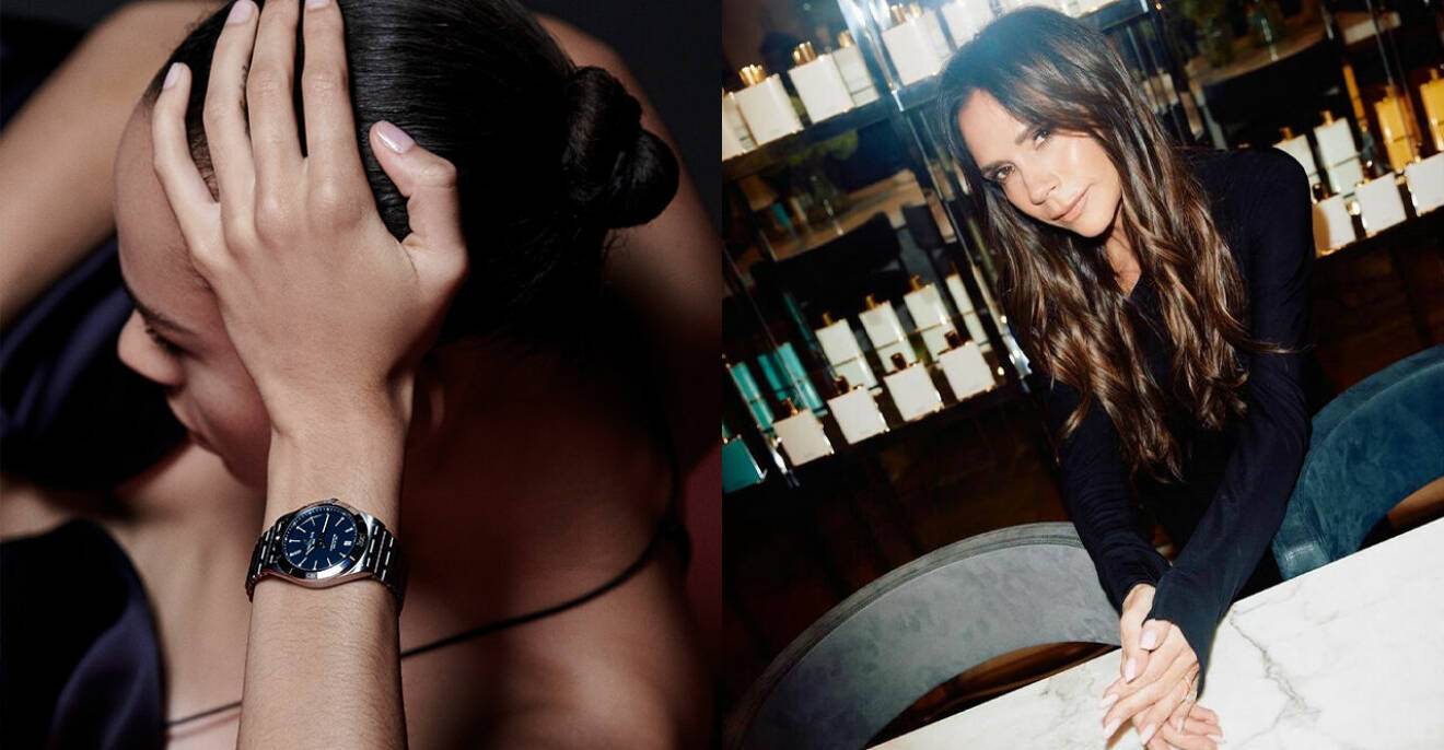 Breitling lanserar nya klockor i samarbete med Victoria Beckham