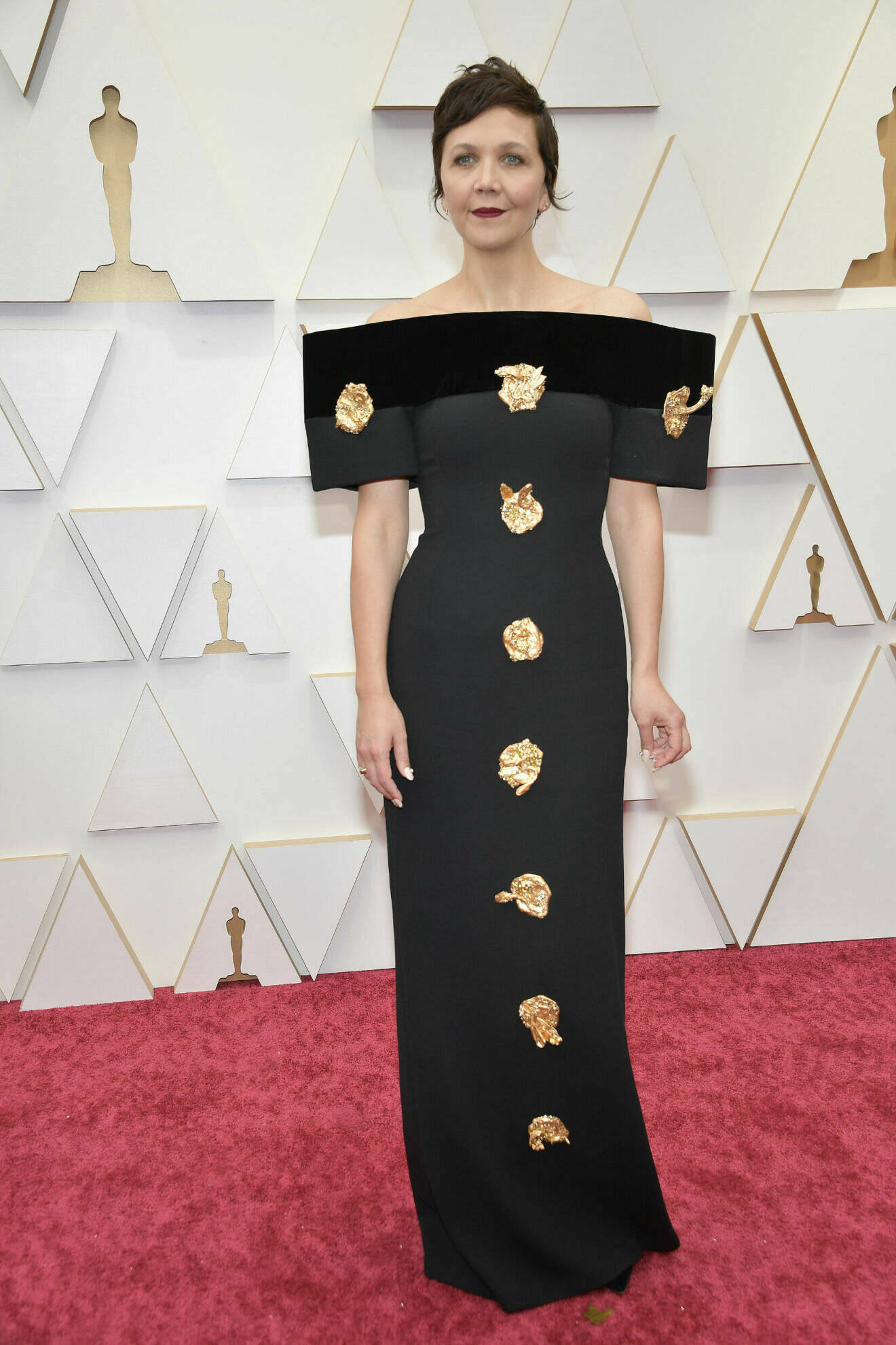 Maggie Gyllenhaal på Oscarsgalan 2022