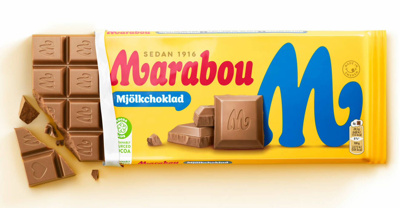 Marabous chokladkakor får ny design – och en söt överraskning