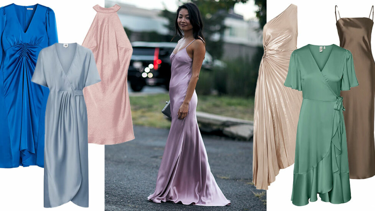 How to Wear Silk Dress  Klänningar, Kläder, Bröllop