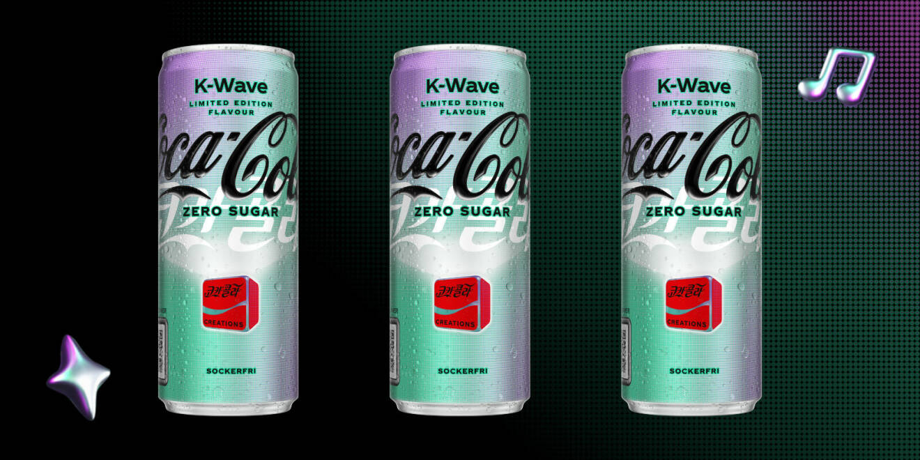 Coca-Cola Creations får smak inspirerad av K-Pop-fansen