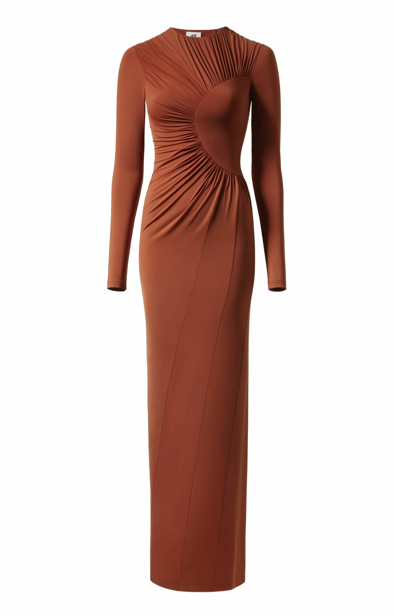 H&M Studio SS24 Röd golvlång klänning