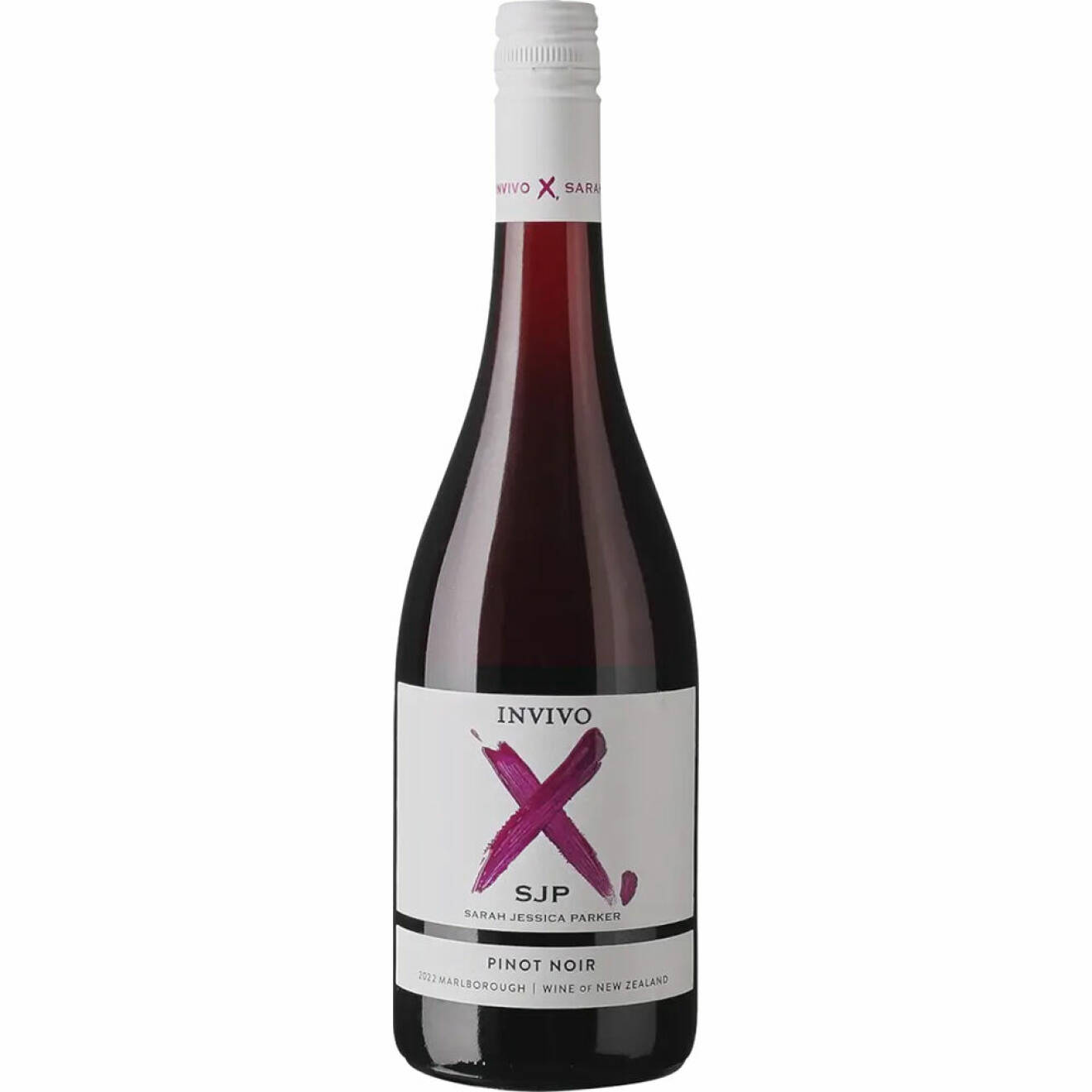 Invivo X Sarah Jessica Parker Pinot Noir 2022, Nya Zeeland, 199 kr via Vinoteket.se