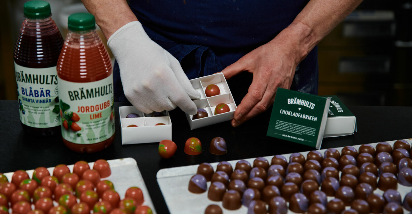 Brämhults och Chokladfabriken lanserar exklusiva praliner