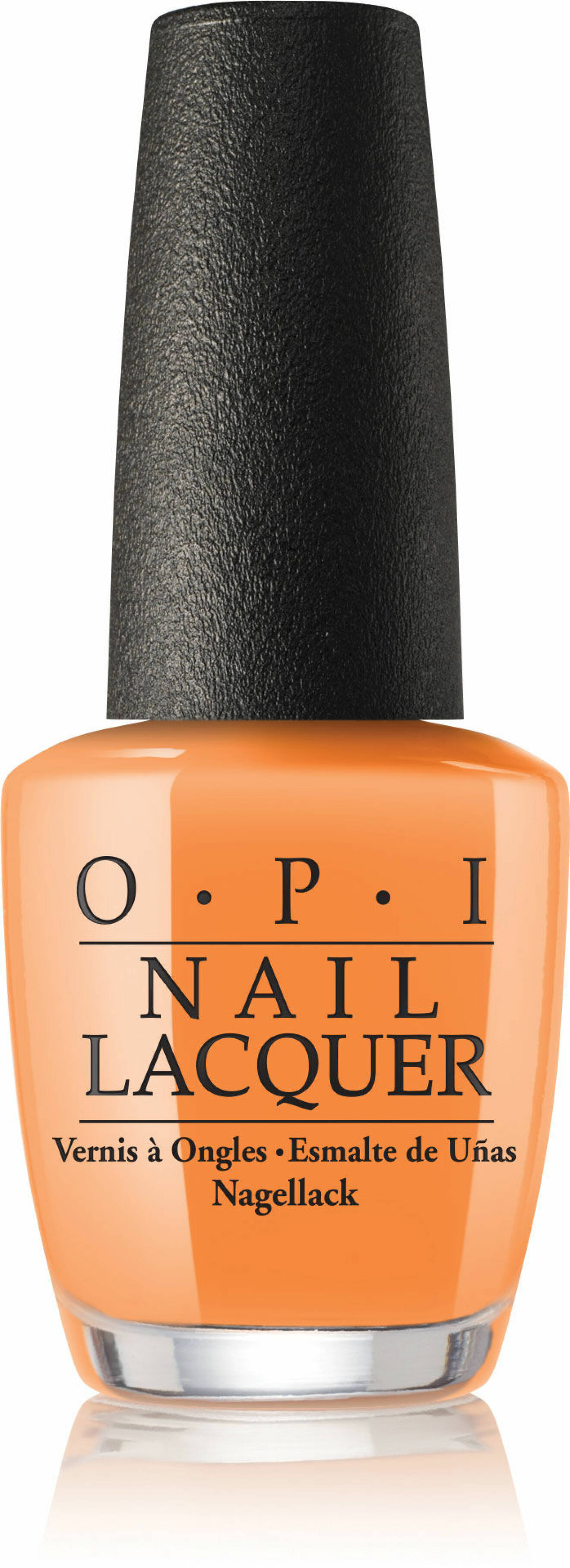 OPI nagellack, orange.